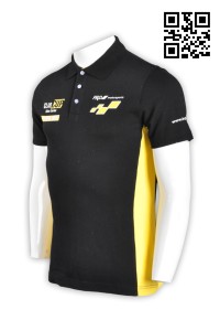 P526 tailor made car team polo shirts car racing competition poloshirts uniform polo-shirts supplier